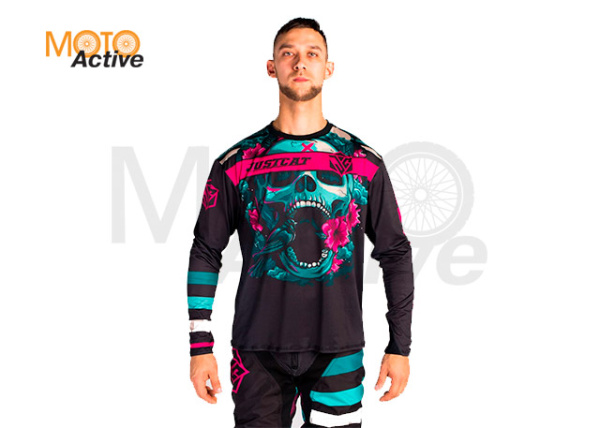 Джерси JUSTCAT SCULL FLOWERS